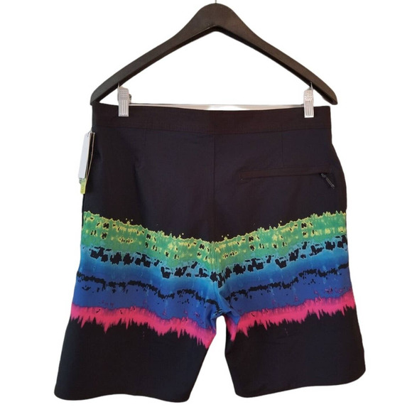Burnside Board Men's Shorts Multicolor NWT Size 30, INSEAM 9 - Picture 2 of 6